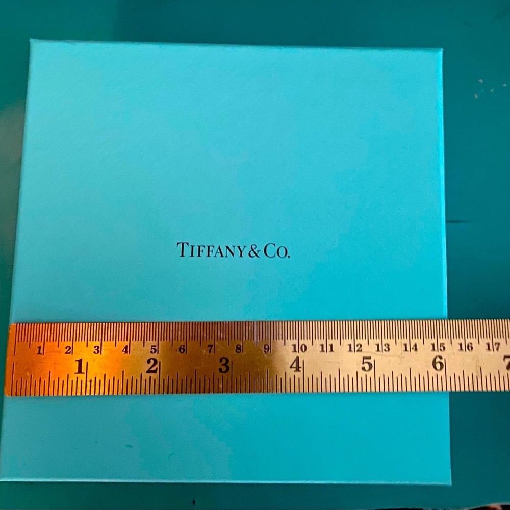 Genuine Tiffany Box 6x6x3 3/4